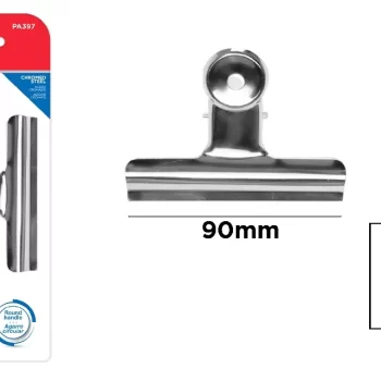 PA397 clips hartie inox 90 mm