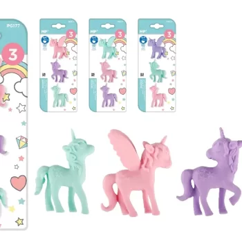 Pg177 radiera pastel 3/set