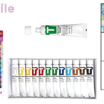 Pp179 vopsea textile 12 ml 12/set