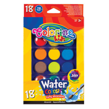 Acuarela 18 culori Colorino