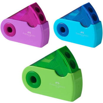 Ascutitoare dubla Sleeve Faber-Castell
