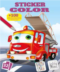 Carte colorat 32+sticker