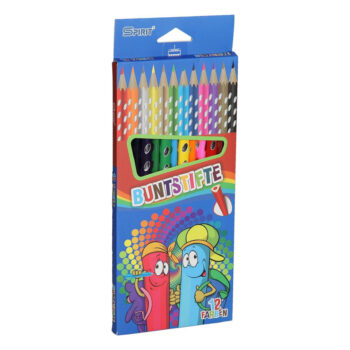 Creioane colorate 12 culori/set Tip Top
