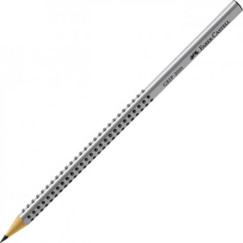 Creion grafit cu grip fara guma Faber-Castell