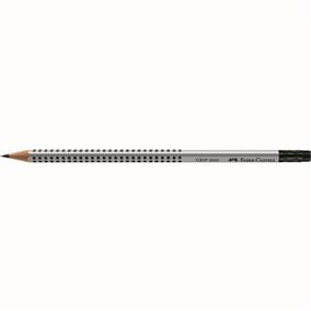 Creion grafit cu grip si guma Faber-Castell