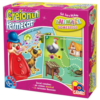 Creionul fermecat animale domestice