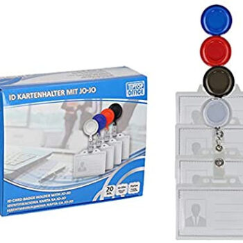 Ecuson retractabil cu clips Tip Top