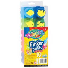 Finger paint 10 culori Colorino