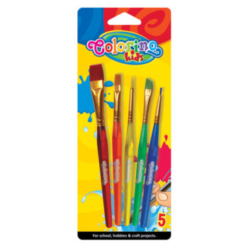 Pensule 5/set acrilice Colorino