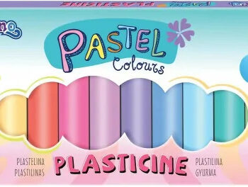 Plastelina 12 culori pastel Colorino