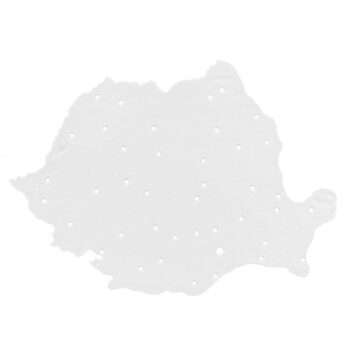 Sablon harta ROMANIEI