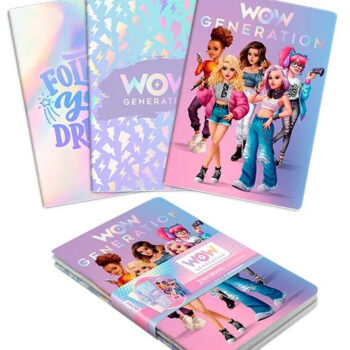 Set 3 caiete A5 wow generation