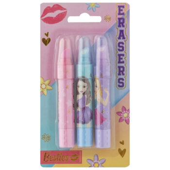 Set 3 radiere pe blister