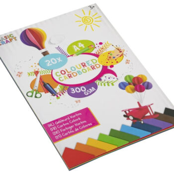 Set carton colorat A4 300gr