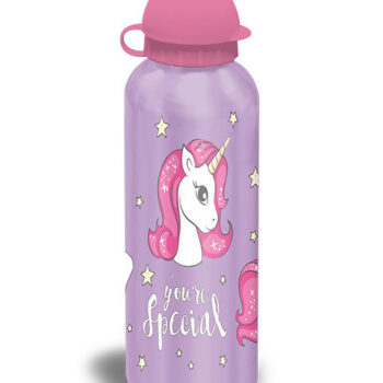 Sticla apa aluminiu 500 ml unicorn