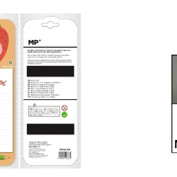 Notes cu magnet pentru frigider