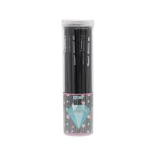 Creion lemn negru cu cristal Tip Top