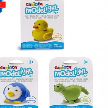 PLASTELINA MODELIGHT ANIMALS 16/SET