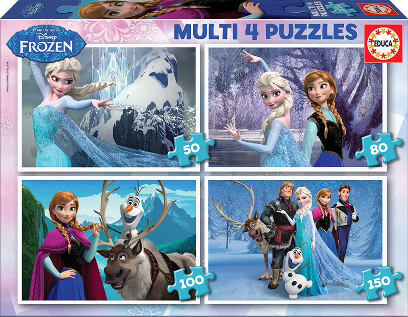 16173 multi 4 puz frozen