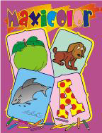 Carte de colorat Maxicolor