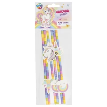 750005 Paie de hartie party - unicorn