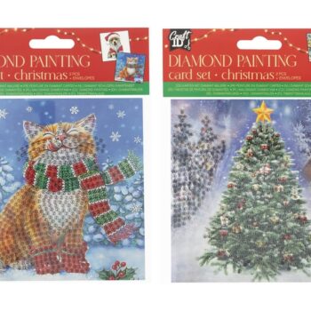 CR8024 Felicitari 2/set Craciun-diamond painting