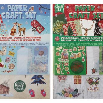 CR1177 Xmas set craft hartie