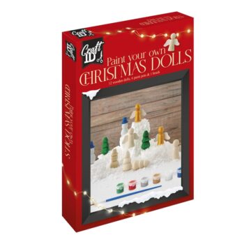 CR8016 Craciun set papusi din lemn