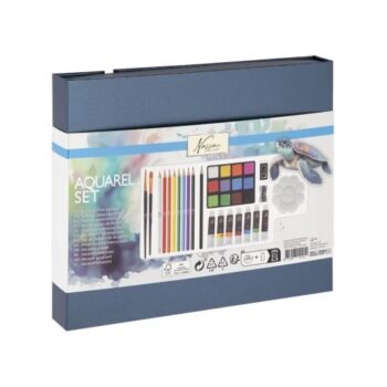 AR0986 Set pictura 34 piese Aquarel Nassau  in cutie carton
