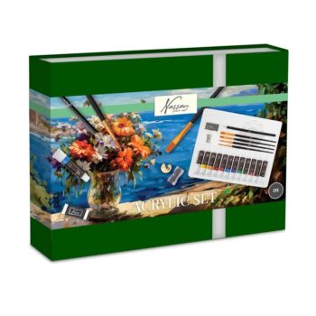 AR0988 Set pictura 21 piese Acrylic Nassau  in cutie carton