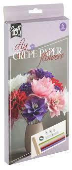 CR1730 Set creatie flori din hartie creponata