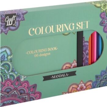 CR5023 Set carte de colorat + 10 creioane colorate