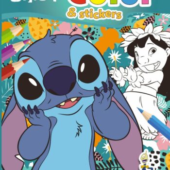 Carte de colorat Stitch-Disney&Stickers
