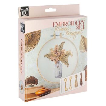 CR1735 Set broderie vaza cu flori