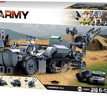 M38-B0681 Army War World set 4 in 1