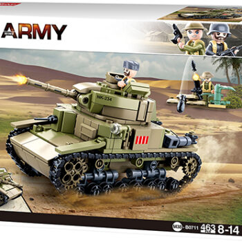 M38-B0711 Medium Italian Tank 2 in 1
