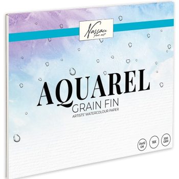 BLOC A4 AQUAREL, 300GR, 18COLI