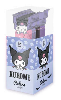 13778 Rigla 12 cm Kuromi