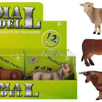 570080 Figurine animale domestice 12/cutie 11x9x3cm