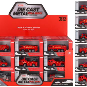 597097 Mașină de pompieri din metal
